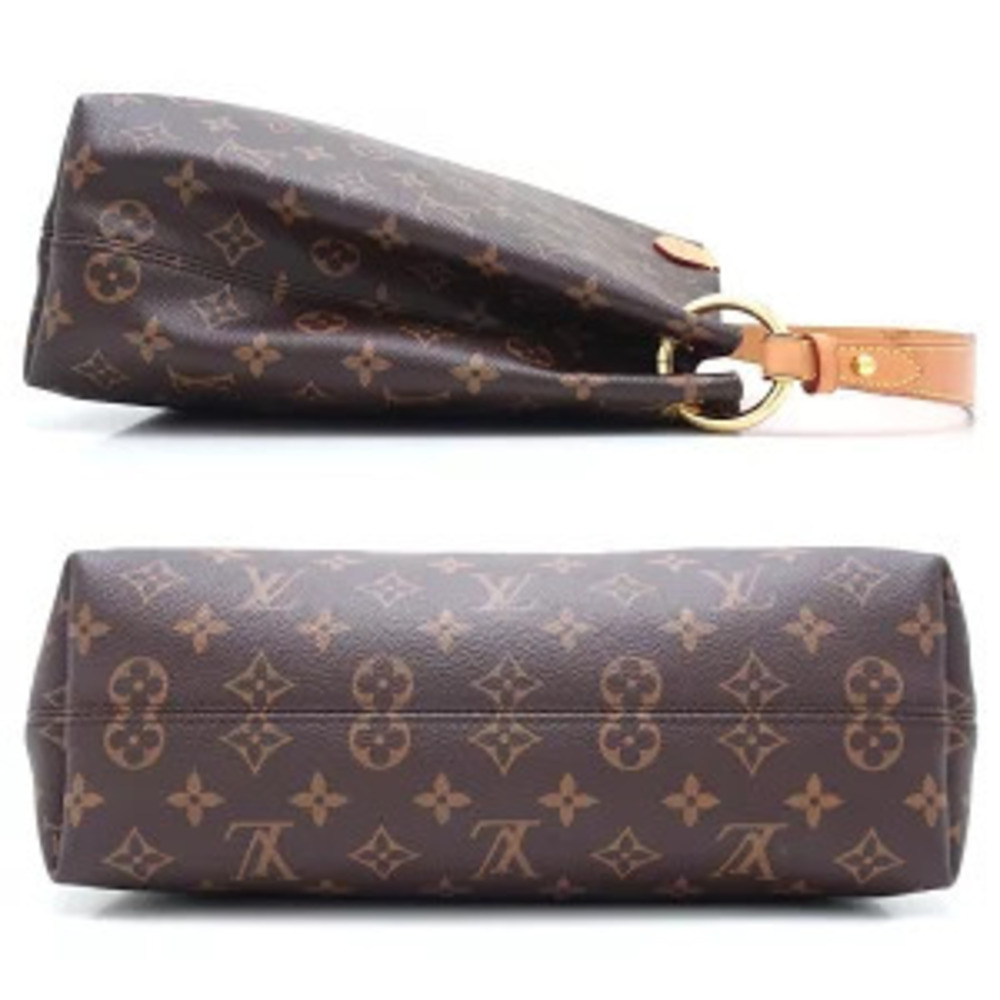 Louis Vuitton Graceful Bag Brown Shoulder Monogram Pivoine